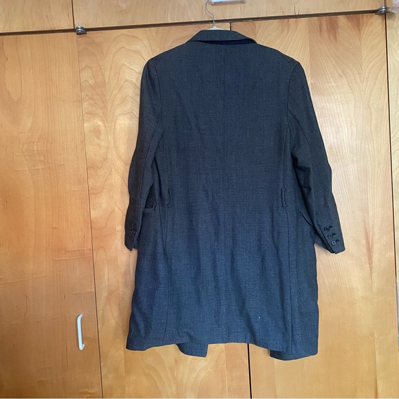 3.1 Phillip Lim Oversized Grey Trench Coat (sz 6) - Picture 9 of 14